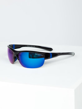 Bolf Sonnenbrille Schwarz-Blau  PLS6
