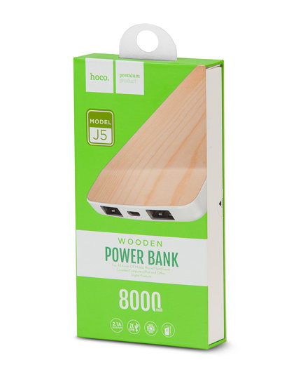 Powerbank Gelb 8000mAh J5